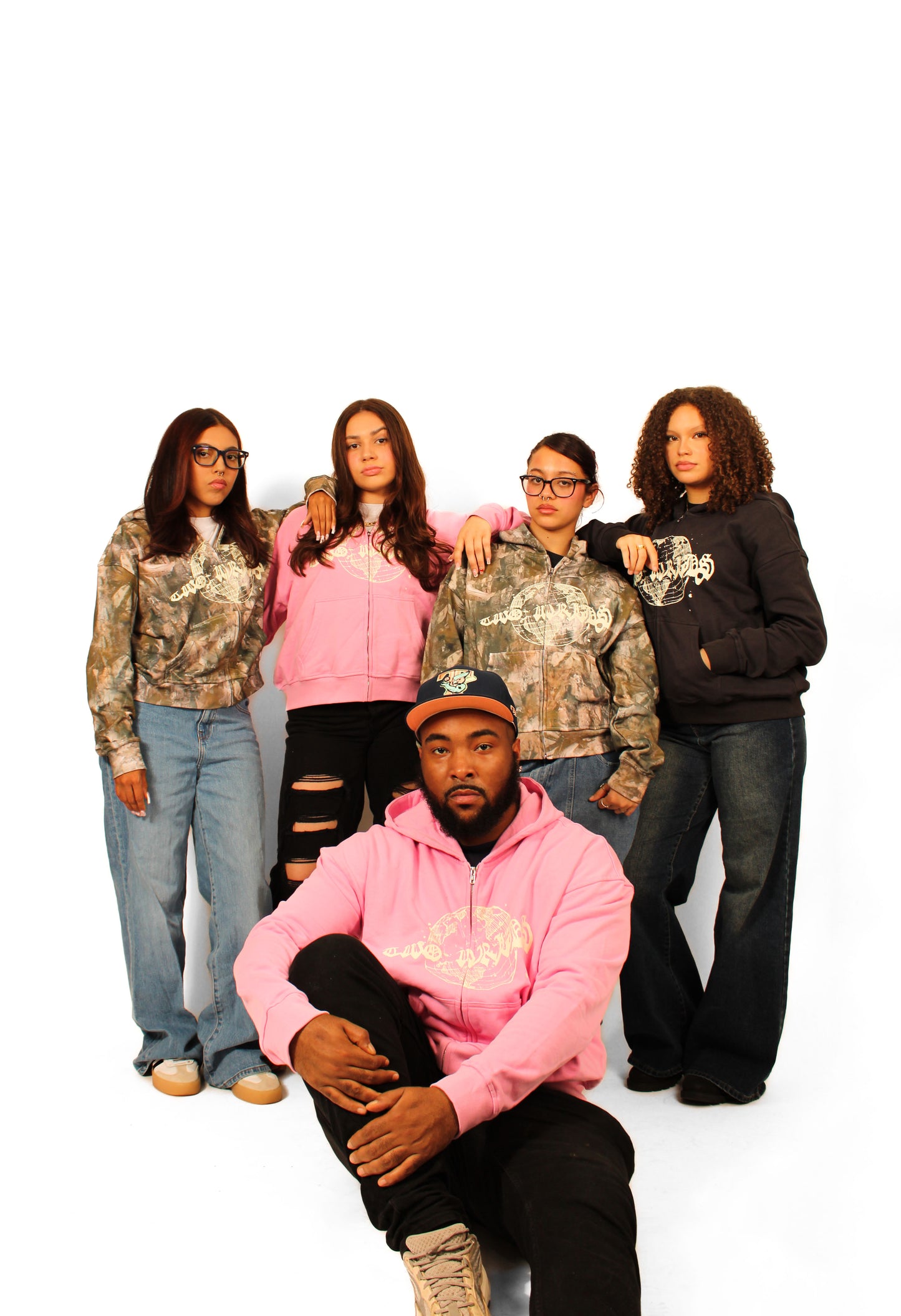 "The Wrld is Yours" Zip-up Hoodie