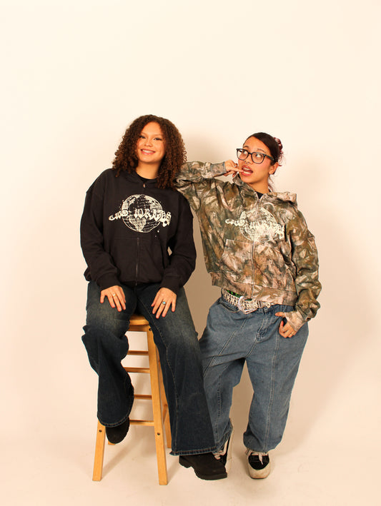 "The Wrld is Yours" Zip-up Hoodie