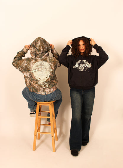 "The Wrld is Yours" Zip-up Hoodie