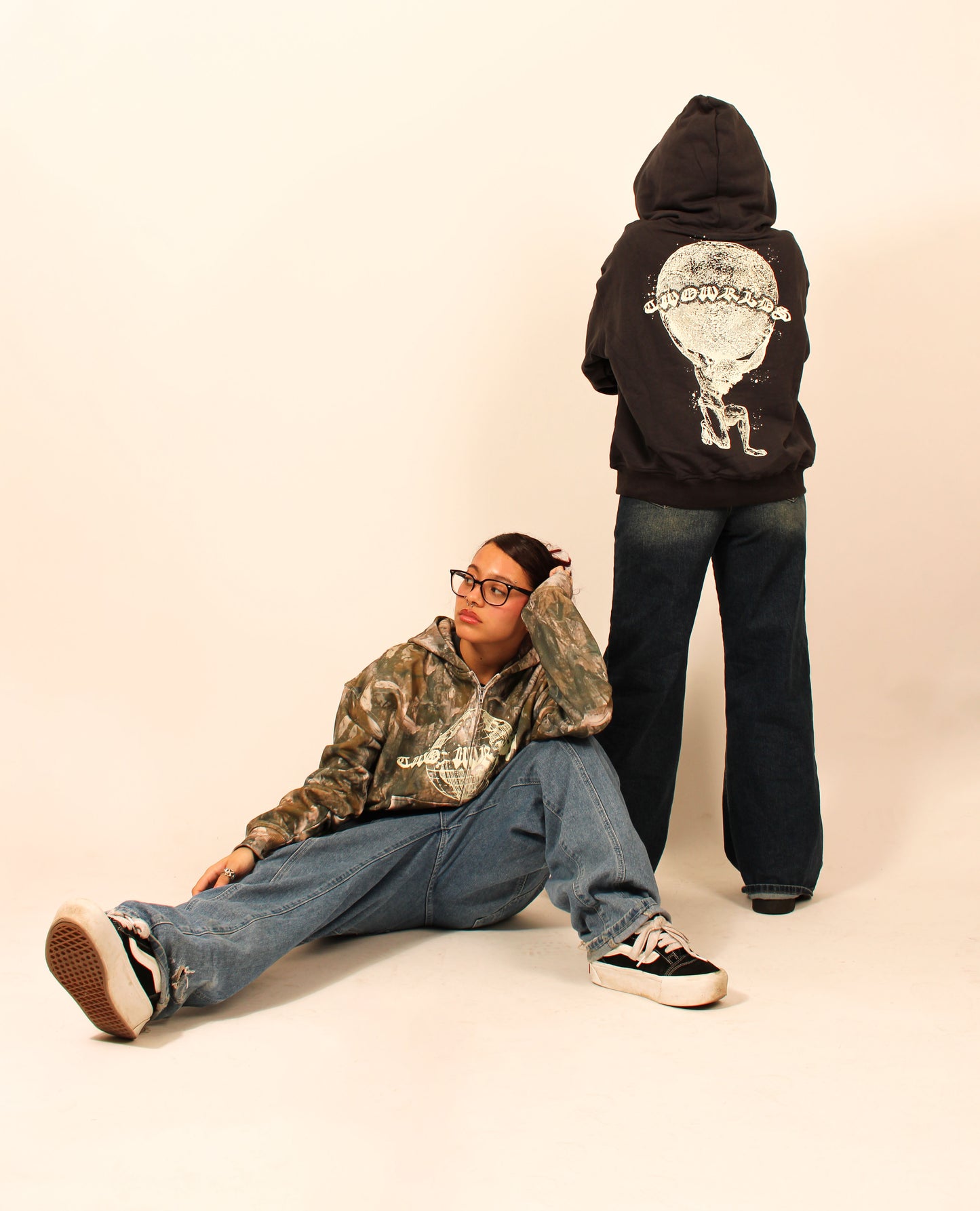 "The Wrld is Yours" Zip-up Hoodie